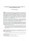 Kyle Andrew Weyburne, « Determining the Dates of the Illumination of the Great Temple at Abu Simbel and their Relation to Khoiak »