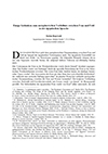 Dans cette contribution, est étudiée la relation entre la femme et le champ dans la langue égyptienne. La documentation montre clairement que l’association « joue » dans les deux directions. Le tertium comparationis réside dans l’aspect de fécondité. Les exemples couvrent une période qui s’étend de l’Ancien Empire à la période gréco-romaine.  