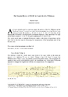 L’article est consacré aux documents comportent les copies du décret synodal de 196 av. J.-C. de la pierre de Rosette des archives de J.G. Wilkinson conservées à la Bibliothèque Bodléienne. Les feuilles contiennent deux copies de textes hiéroglyphiques et grecs avec la traduction anglaise de la version grecque. Le texte hiéroglyphique est tiré de la publication de S. Sharpe et probablement agrandi. La traduction anglaise de l’inscription grecque est copiée de l’édition de W.R. Hamilton et commentée par J.G. Wilkinson.